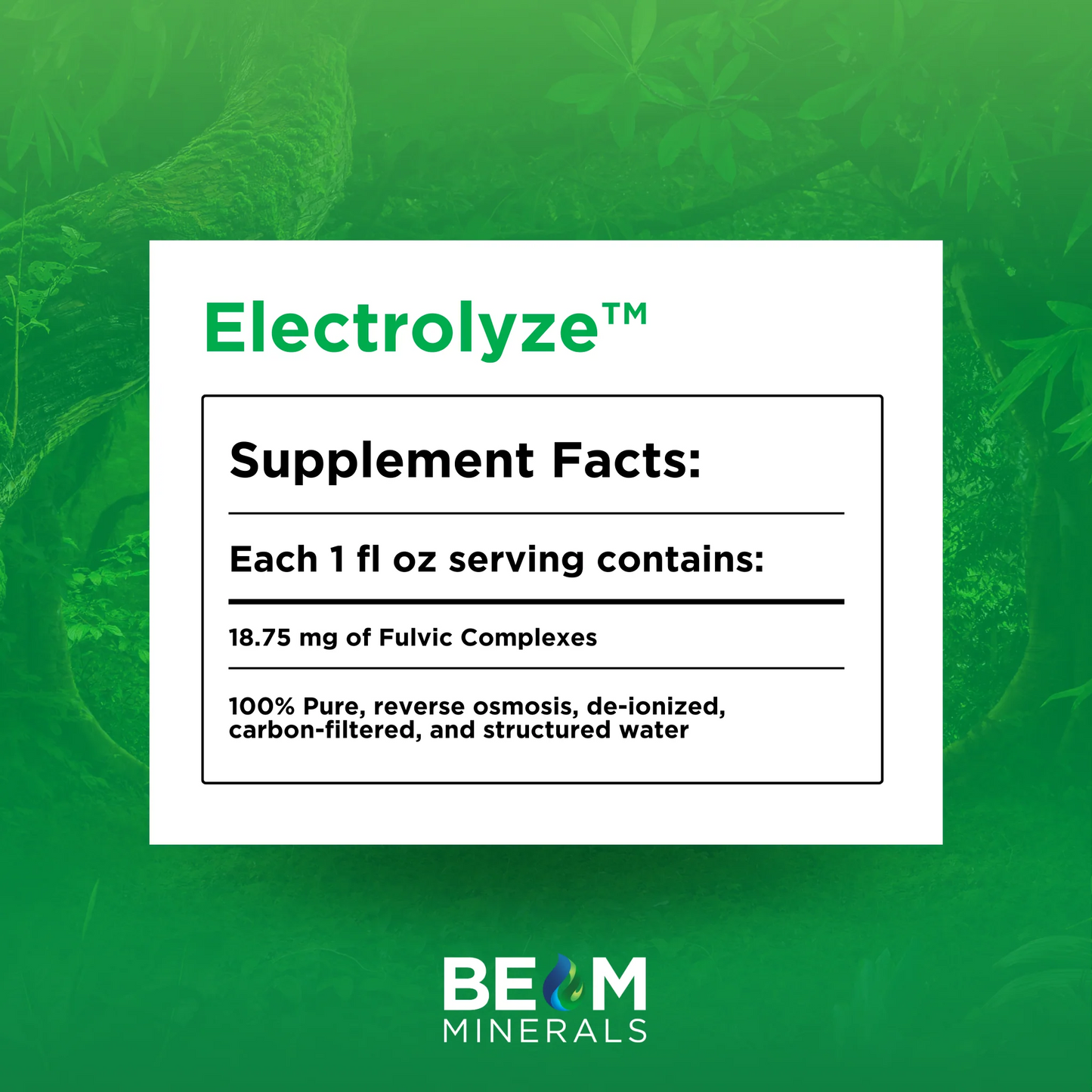 Electrolyze